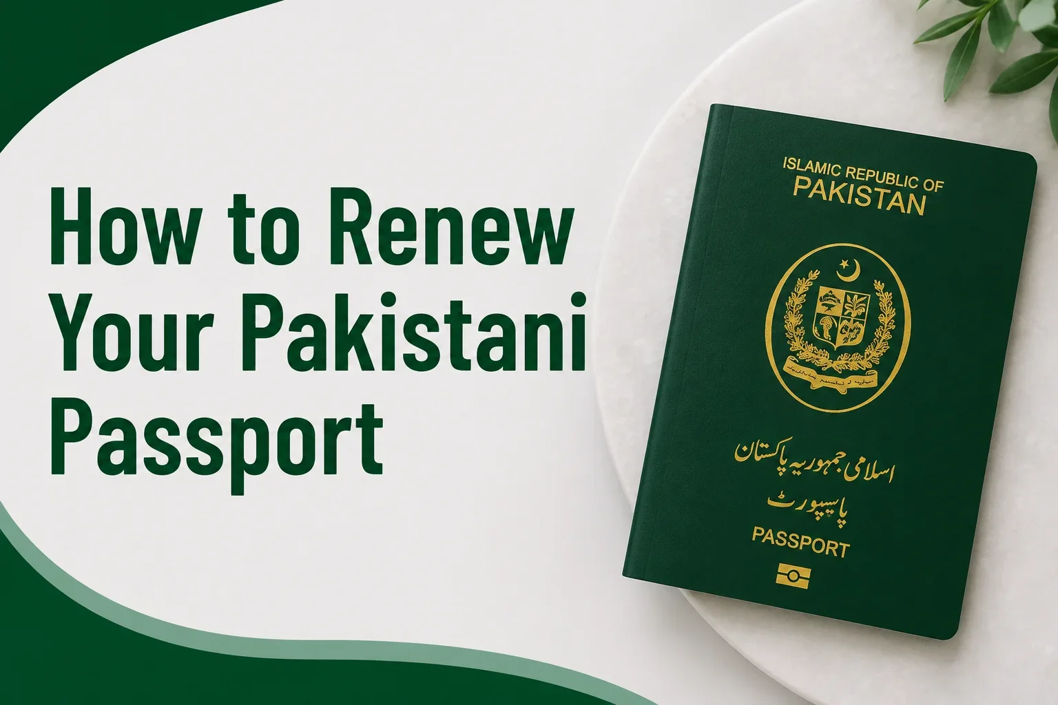How to Renew Your Pakistani Passport – Complete Guide 2026