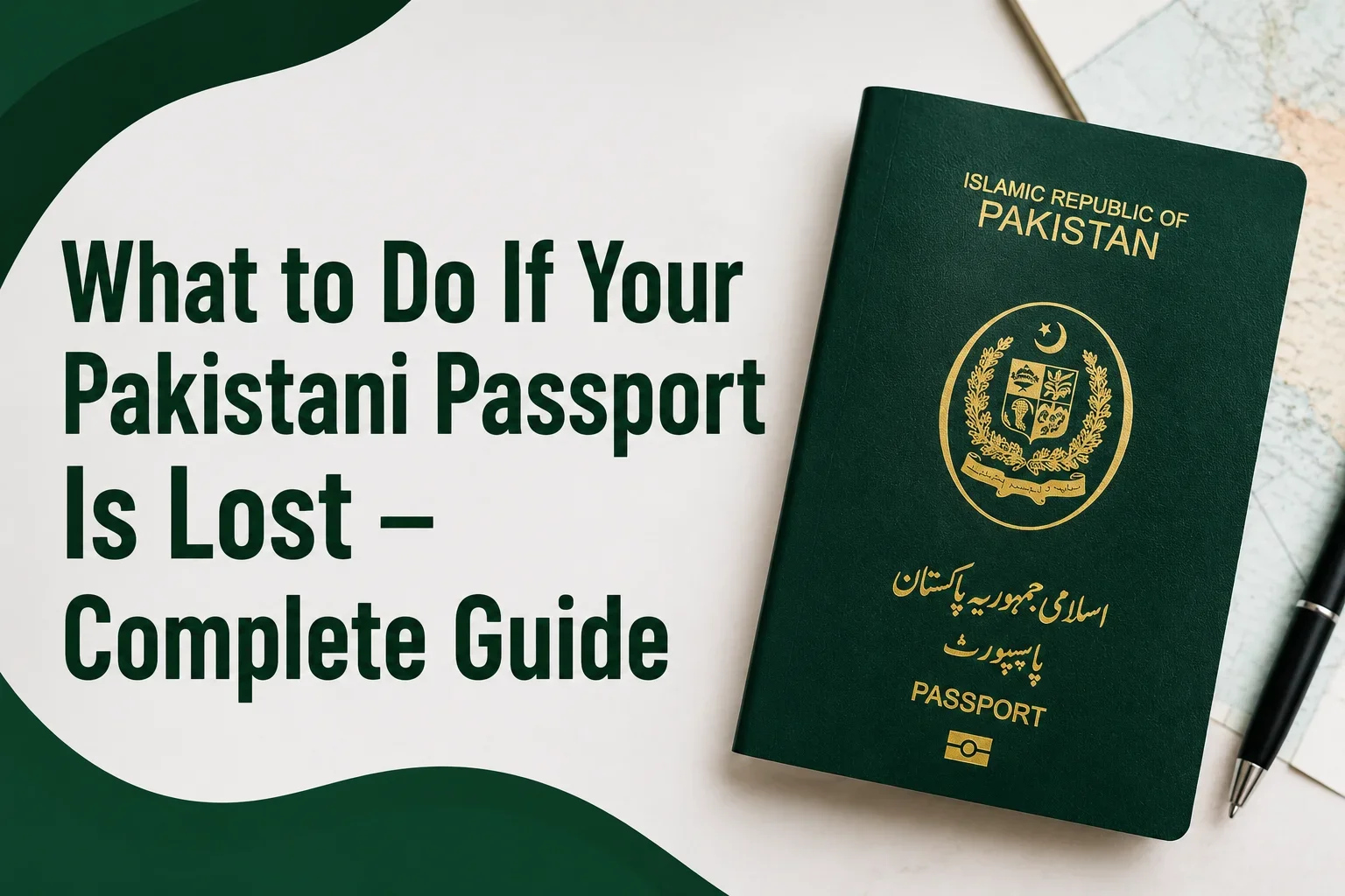 What to Do If Your Pakistani Passport Is Lost – Complete Guide 2026