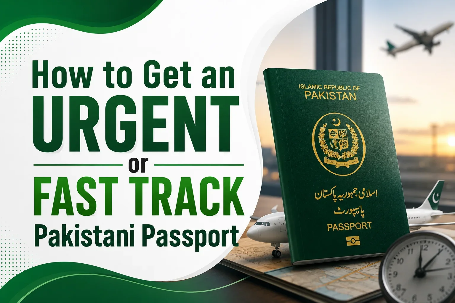 How to Get an Urgent or Fast Track Pakistani Passport – Complete Guide