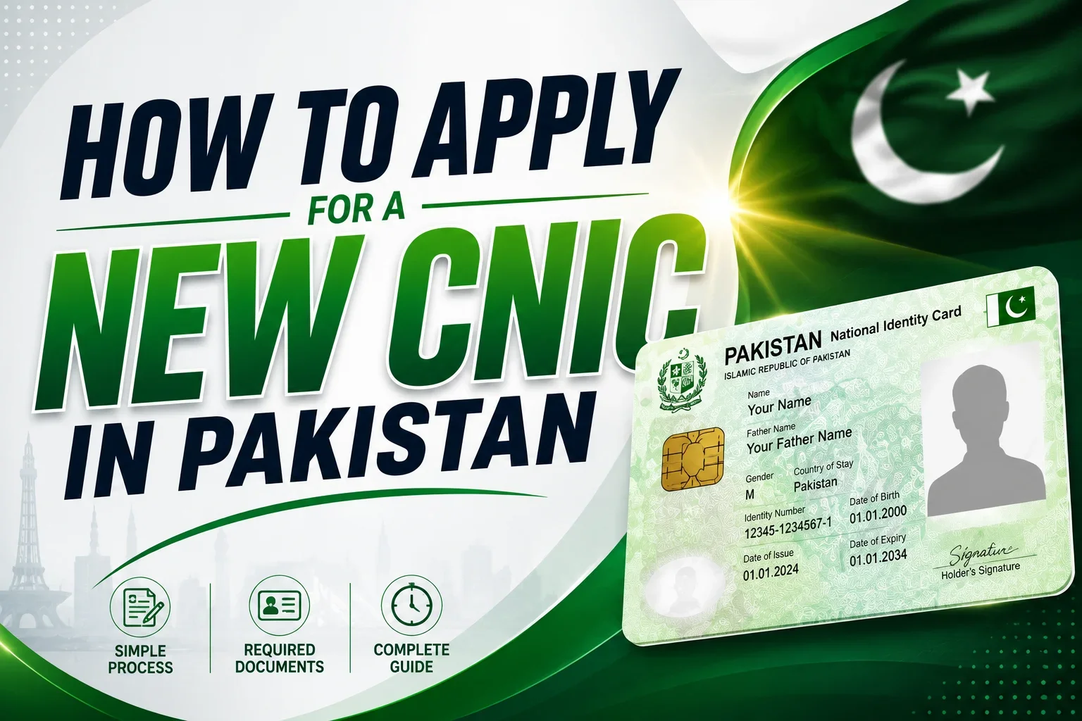 How to Apply for a New CNIC in Pakistan – Complete Guide