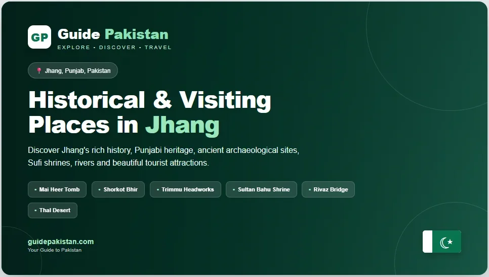 Historical and Visiting Places in Jhang, Punjab – Complete Travel Guide