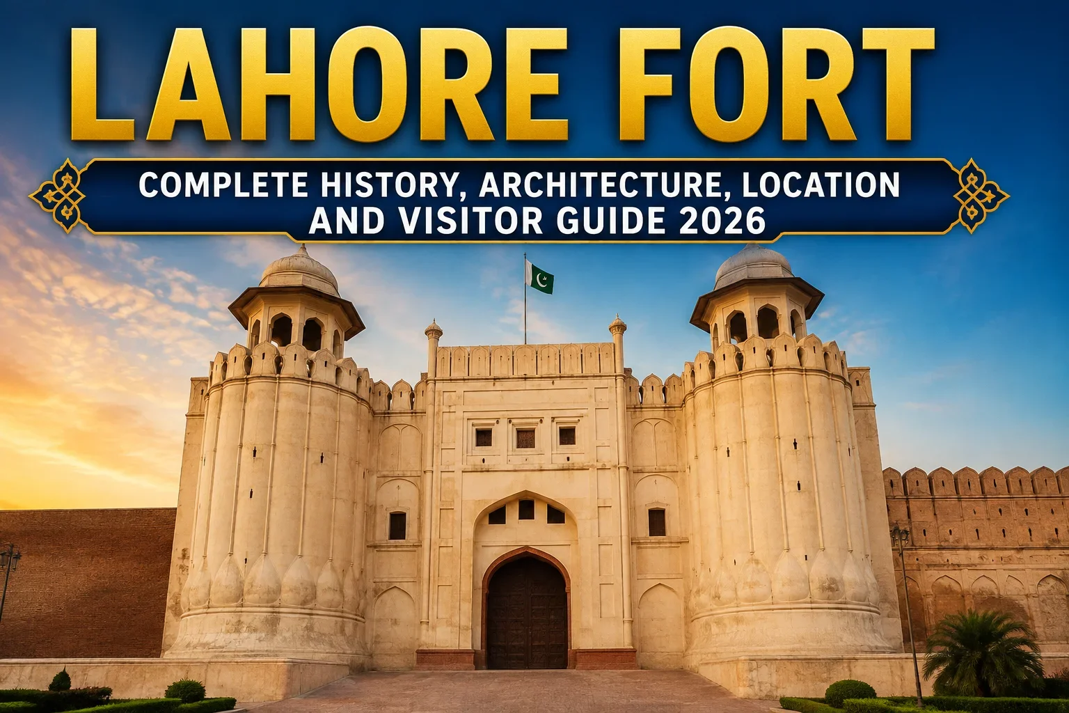Lahore Fort – Complete History, Architecture and Visitor Guide 2026