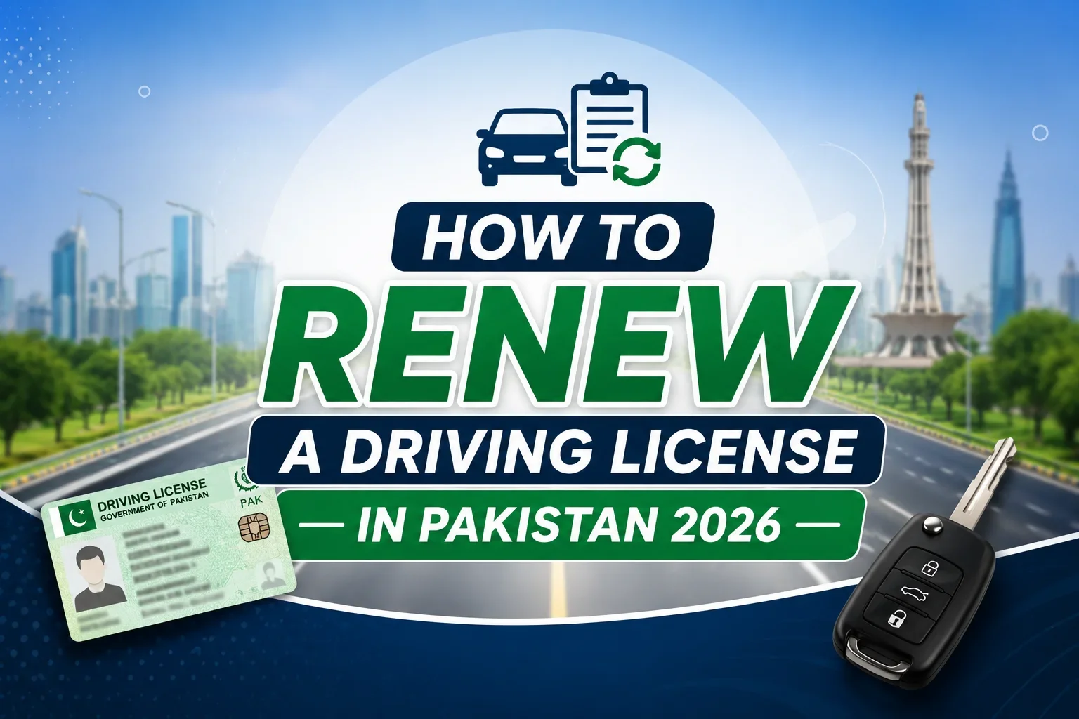 How to Renew a Driving License in Pakistan 2026