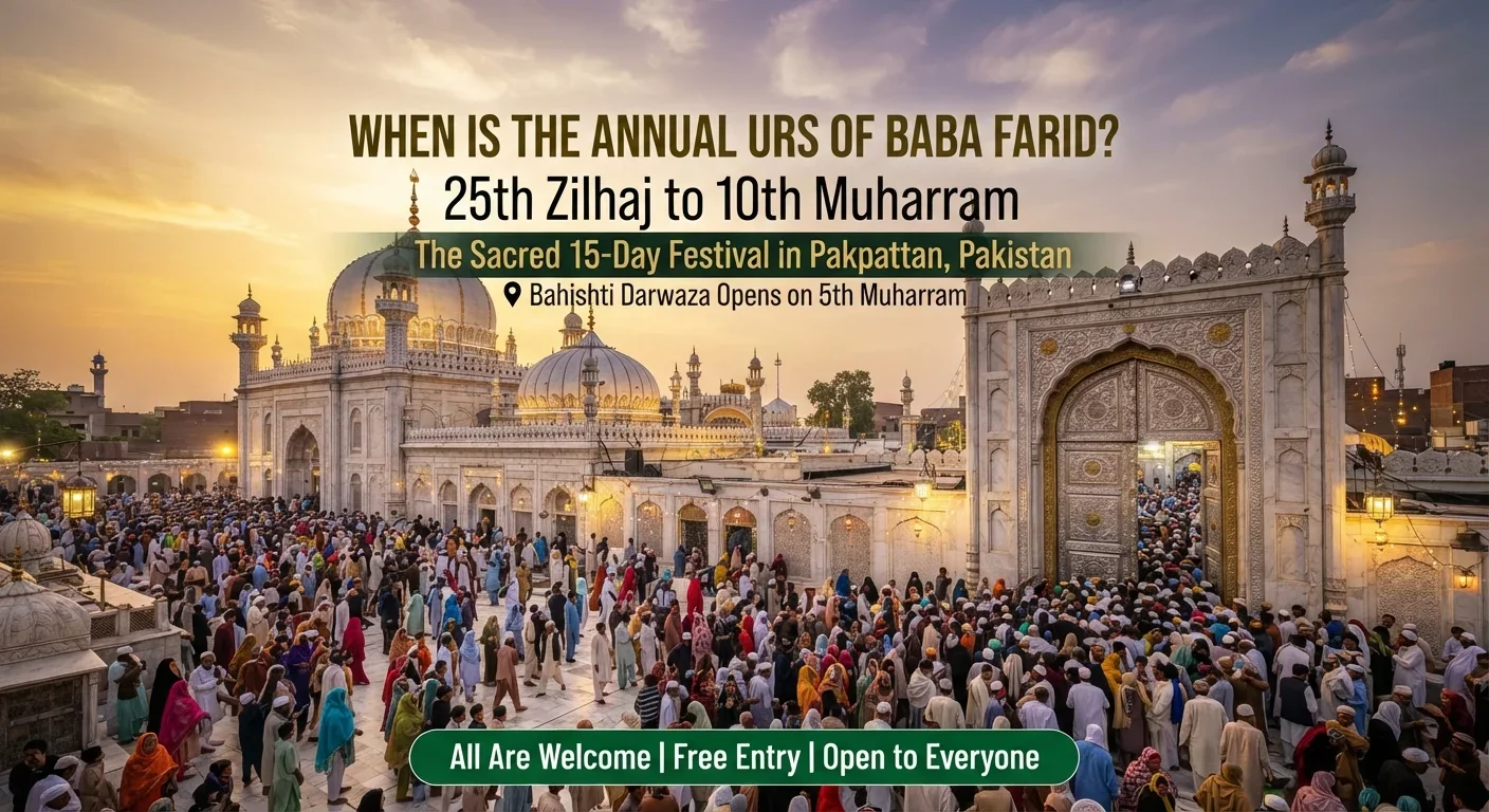 When is the Annual Urs of Baba Farid? Complete Guide to Dates & Celebrations