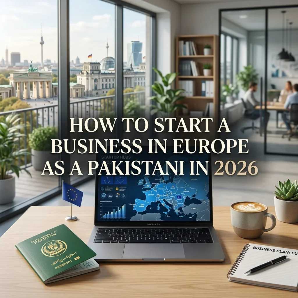 How to Start a Business in Europe as a Pakistani Citizen in 2026