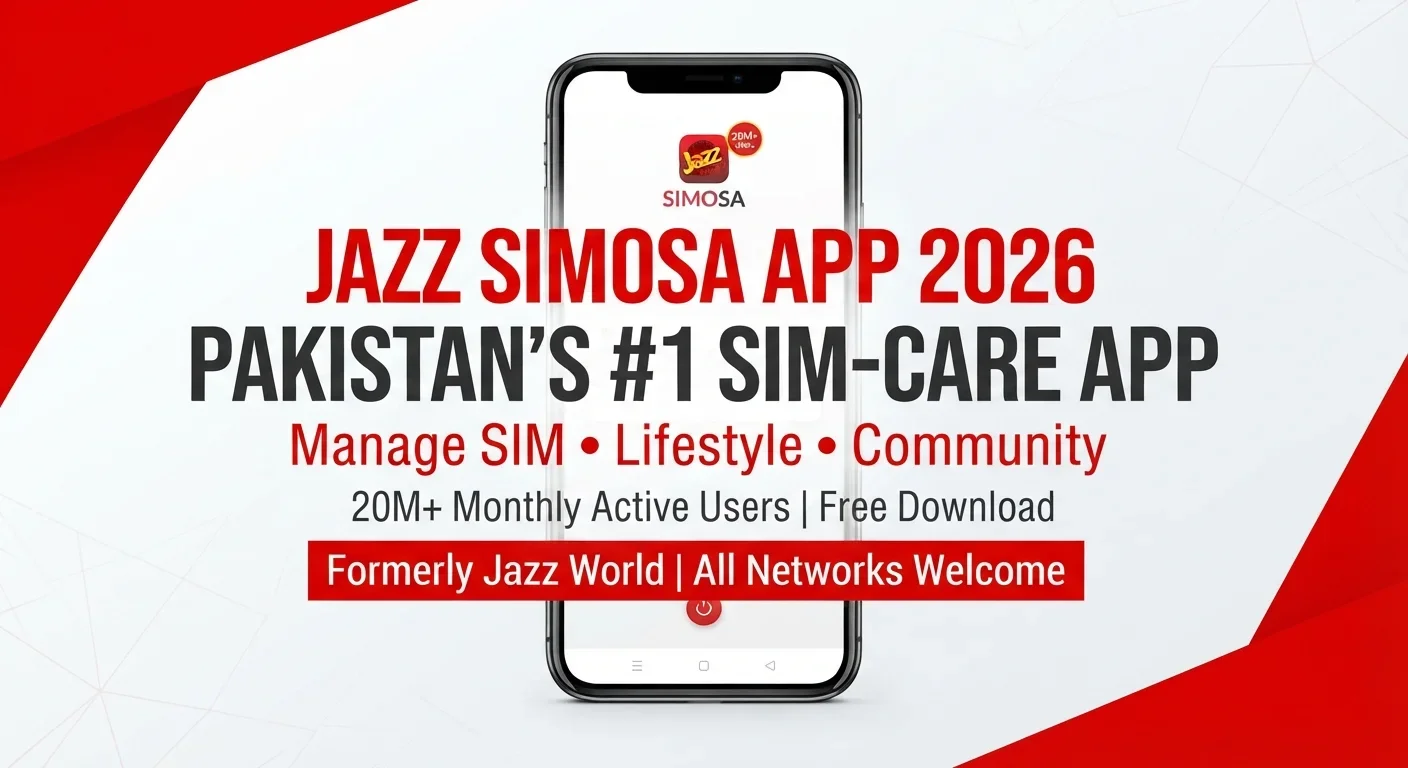 Jazz SIMOSA App 2026 - Complete Guide | Download, Features & How to Use