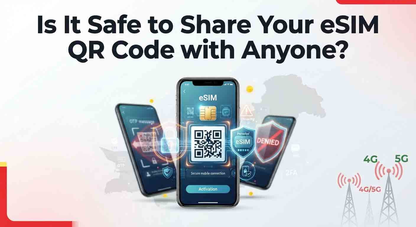 Is It Safe to Share an eSIM QR Code? – 2026 Security Warning