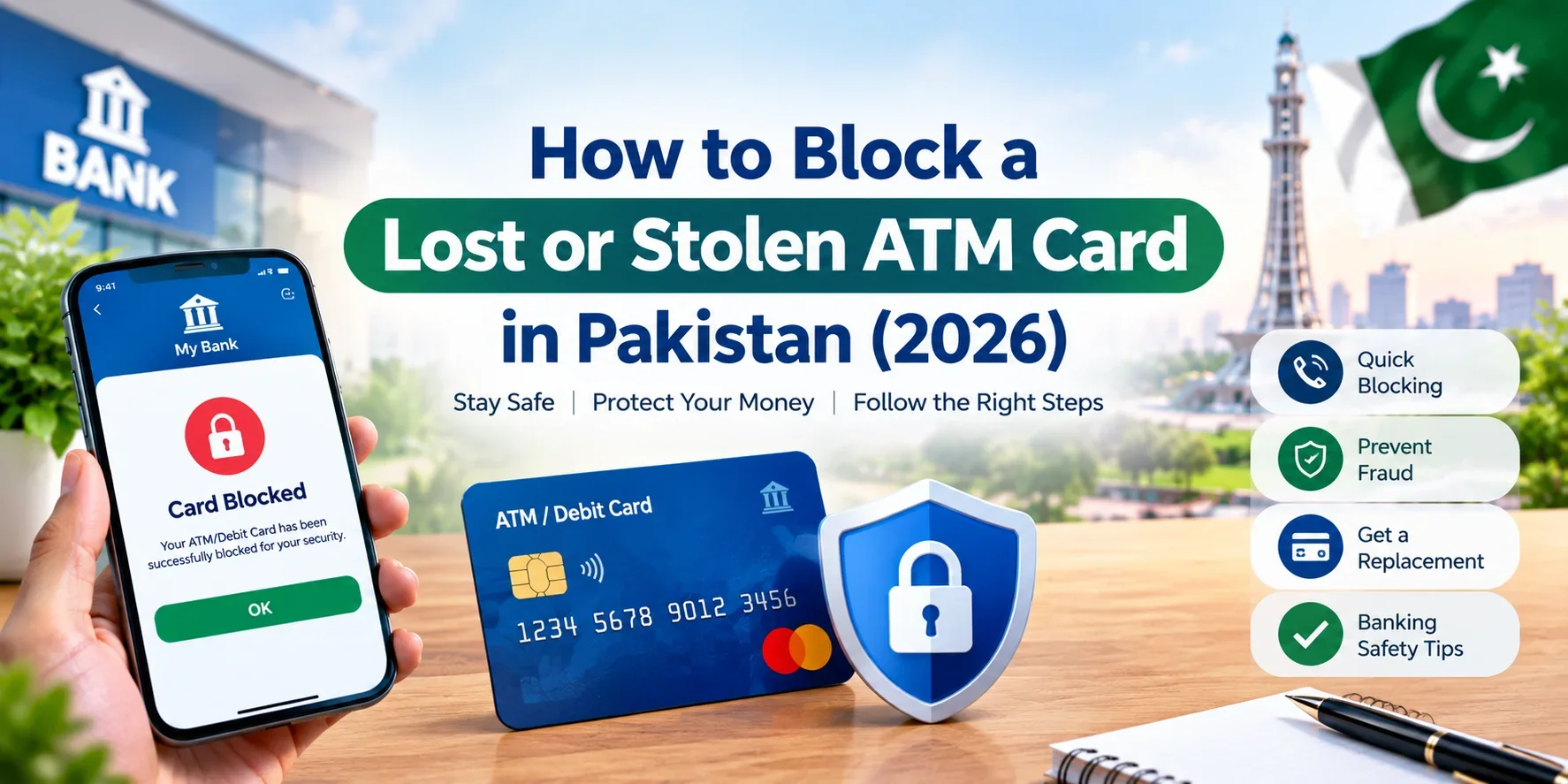 How to Block a Lost or Stolen ATM Card in Pakistan (2026)