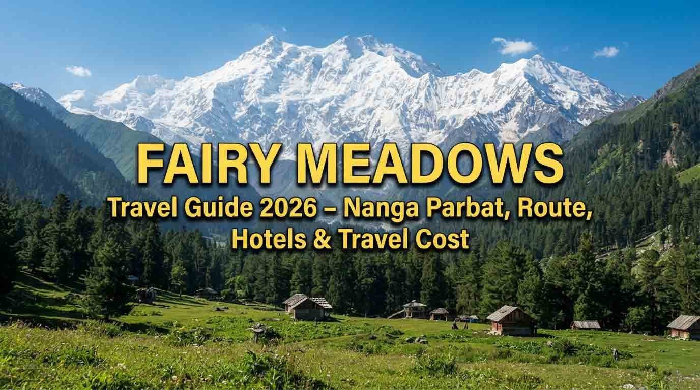 Fairy Meadows Travel Guide 2026 – Nanga Parbat, Route, Hotels & Travel Cost