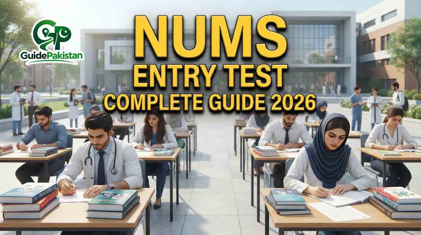 What is the NUMS Entry Test? Complete Guide 2026 – Eligibility, Syllabus, Registration, Fee, Preparation & MBBS/BDS Admissions