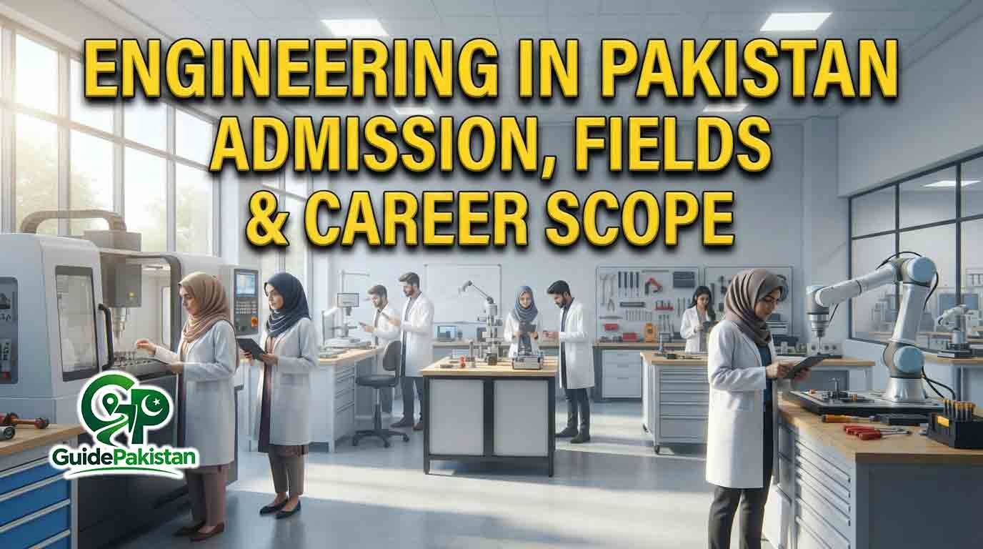 Engineering in Pakistan – Admission, Fields & Career Scope – Complete Guide 2026