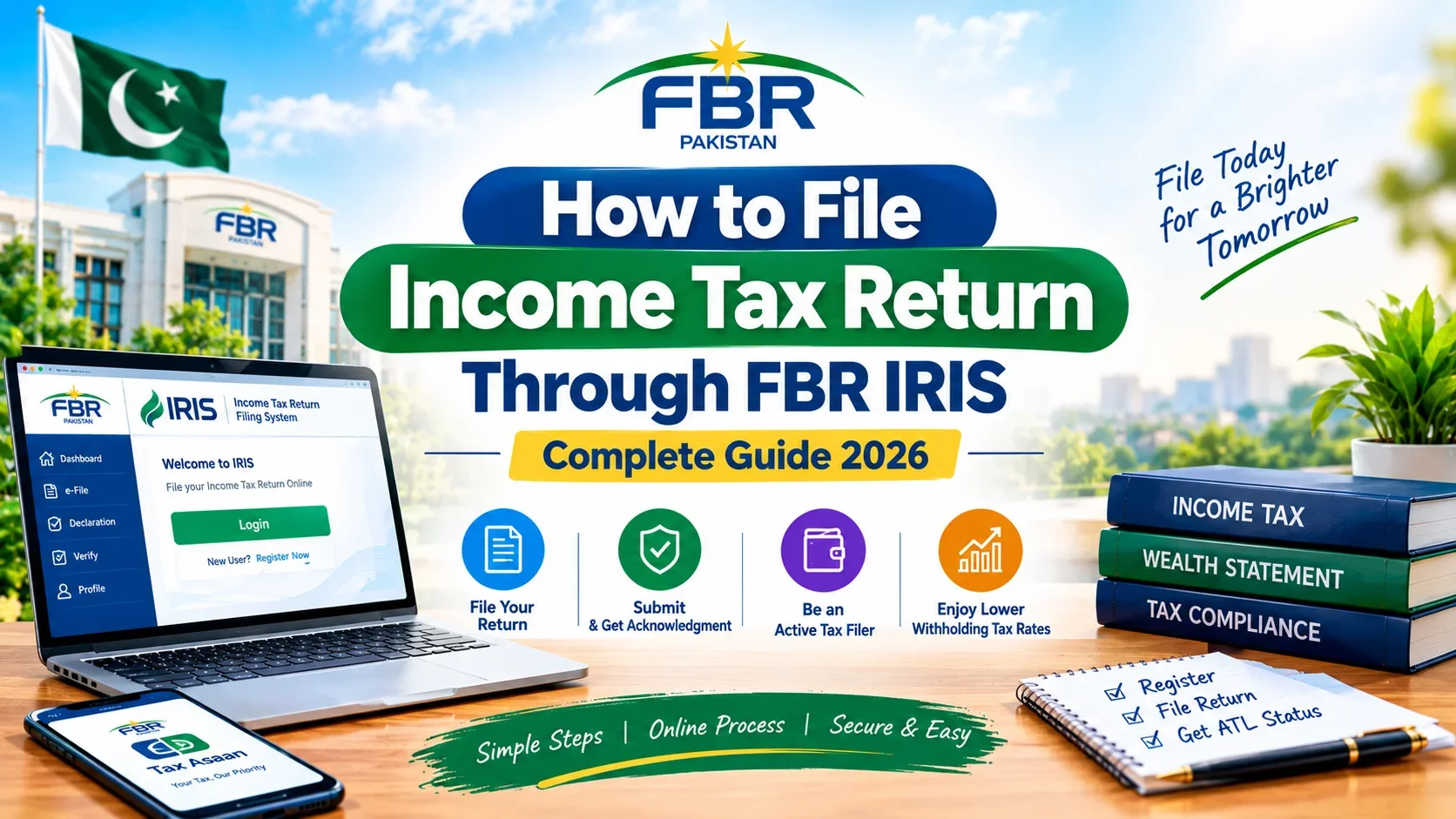 How to File Income Tax Return Through FBR IRIS – Complete Guide 2026