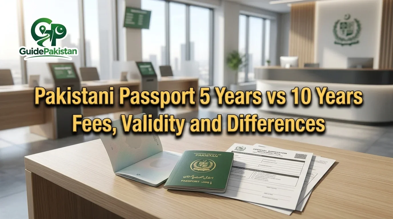 Pakistani Passport 5 Years vs 10 Years – Fees, Validity and Differences