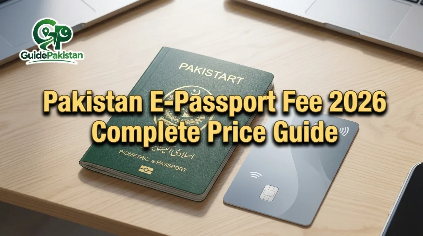 Pakistan E-Passport Fee 2026 – Complete Price Guide