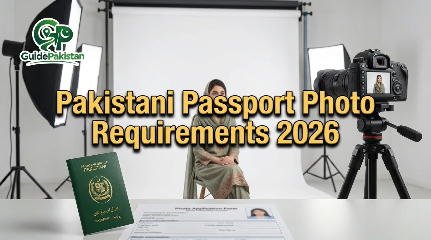 Pakistani Passport Photo Requirements 2026 – Size, Background and Rules