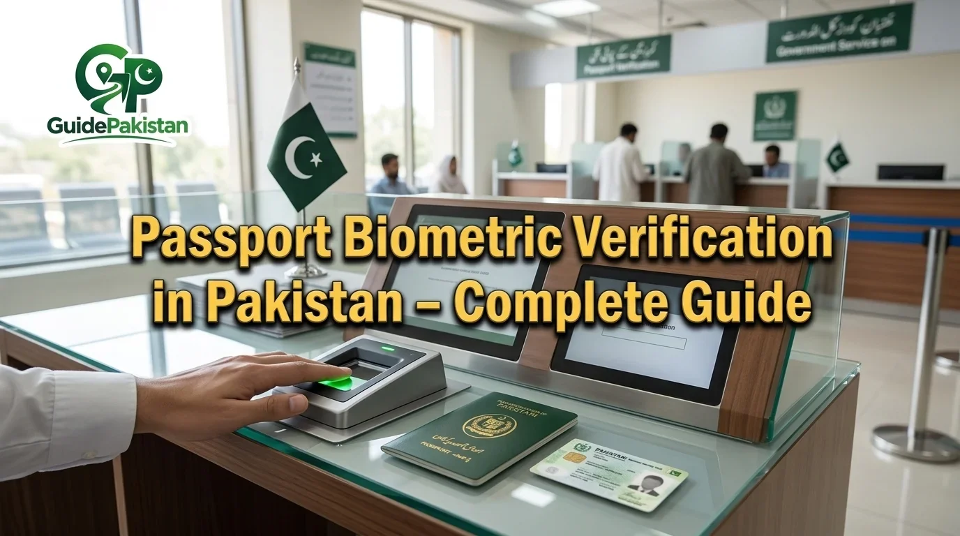 Passport Biometric Verification in Pakistan – Complete Guide
