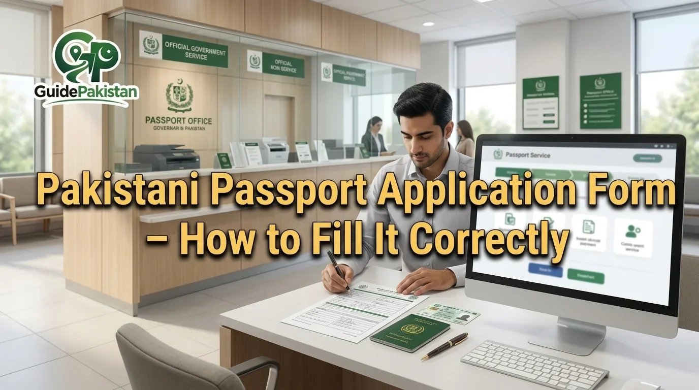 Pakistani Passport Application Form – How to Fill It Correctly