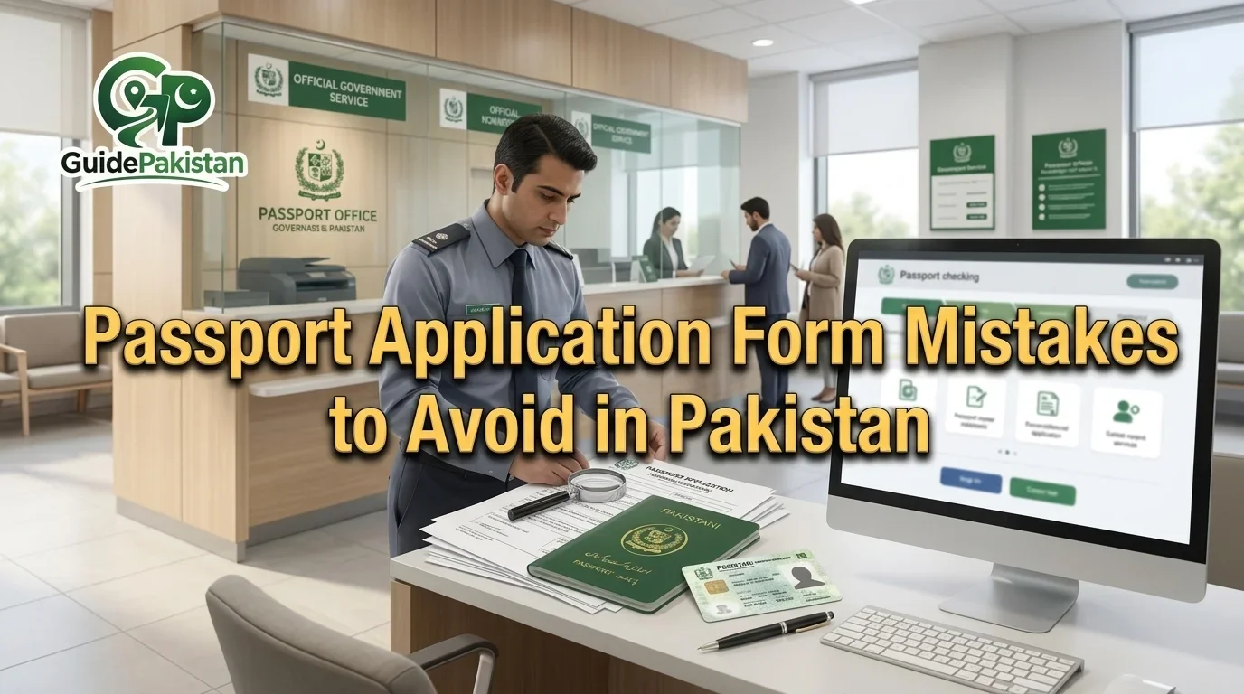 Passport Application Form Mistakes to Avoid in Pakistan