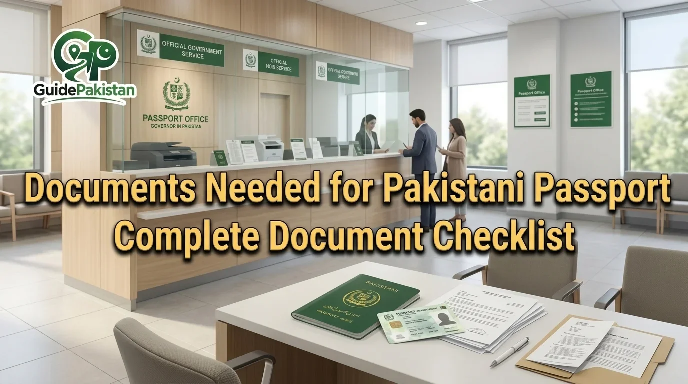 Documents Needed for Pakistani Passport – Complete Document Checklist