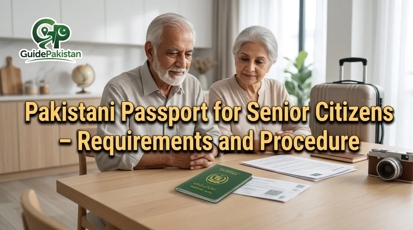 Pakistani Passport for Senior Citizens – Requirements and Procedure
