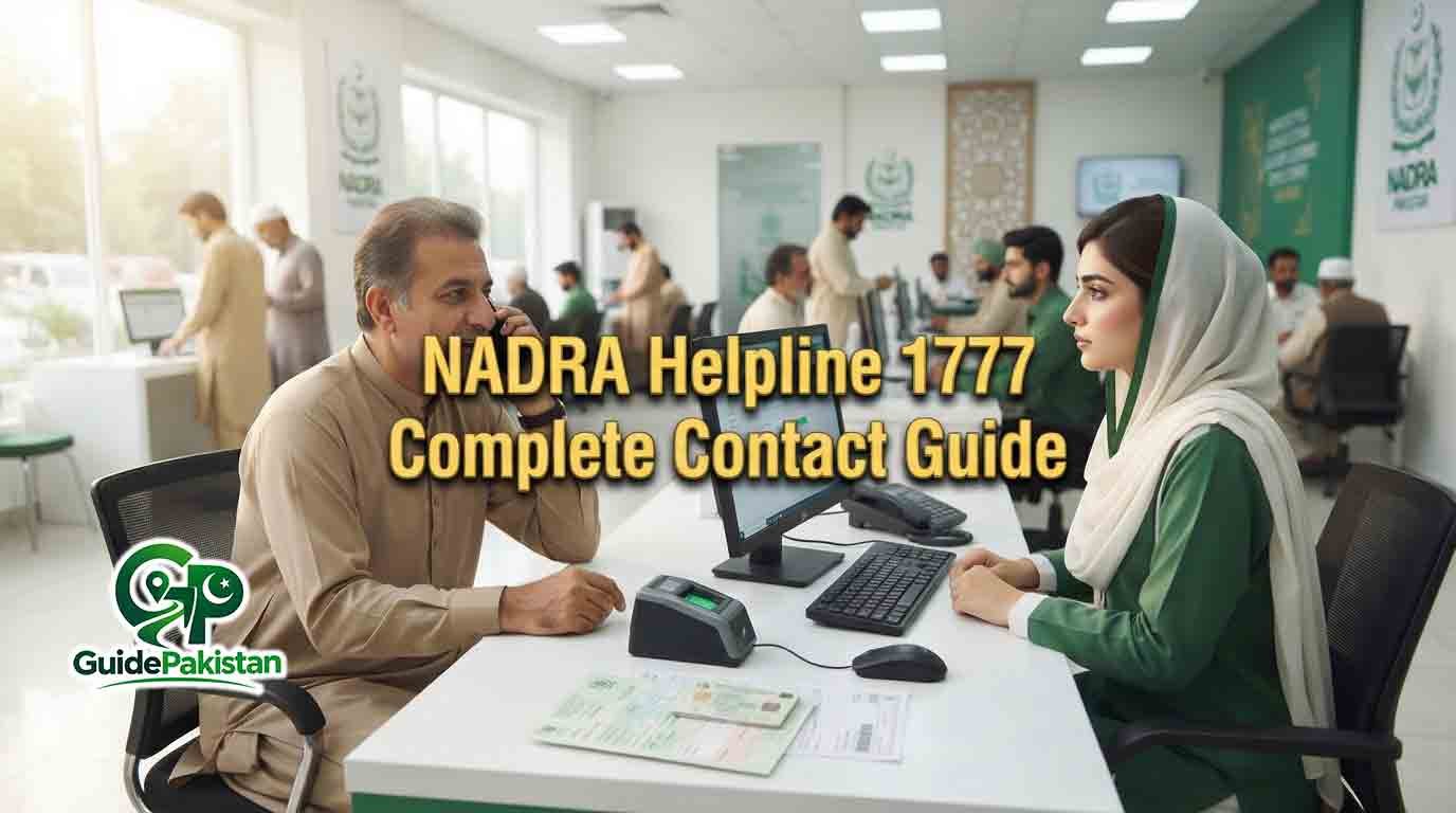 NADRA Helpline 1777 – Complete Contact Guide