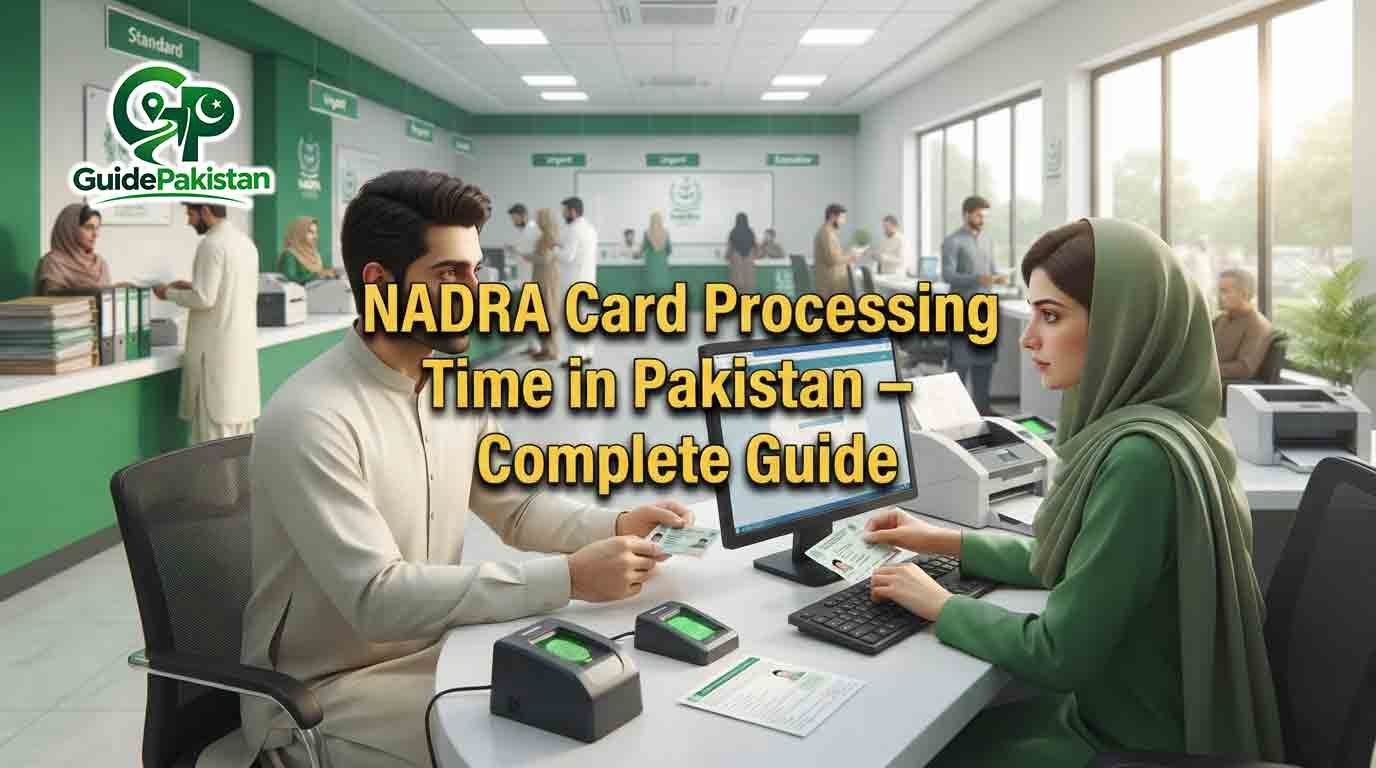 NADRA Card Processing Time in Pakistan – Complete Guide